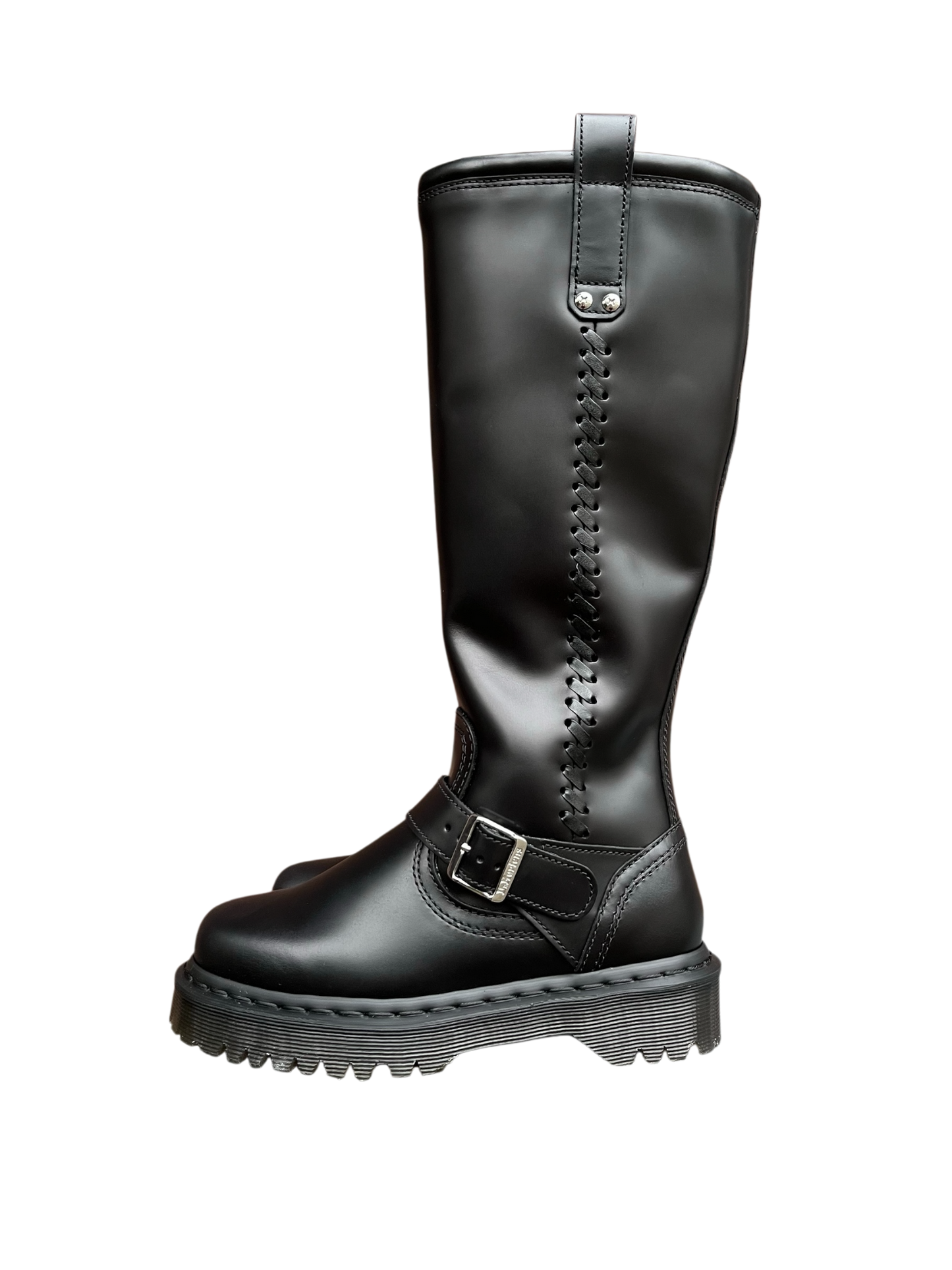 Dr. Martens Anistone biker knee high