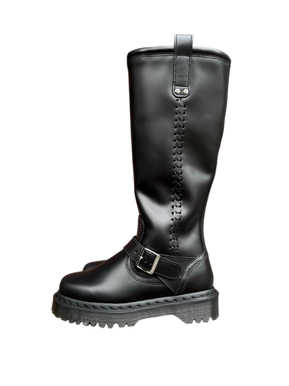 Dr. Martens Anistone biker knee high