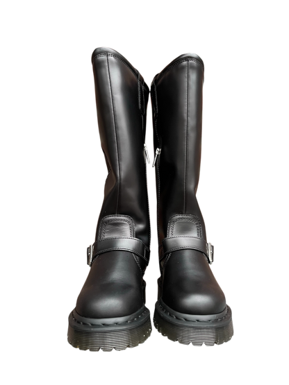 Dr. Martens Anistone biker knee high