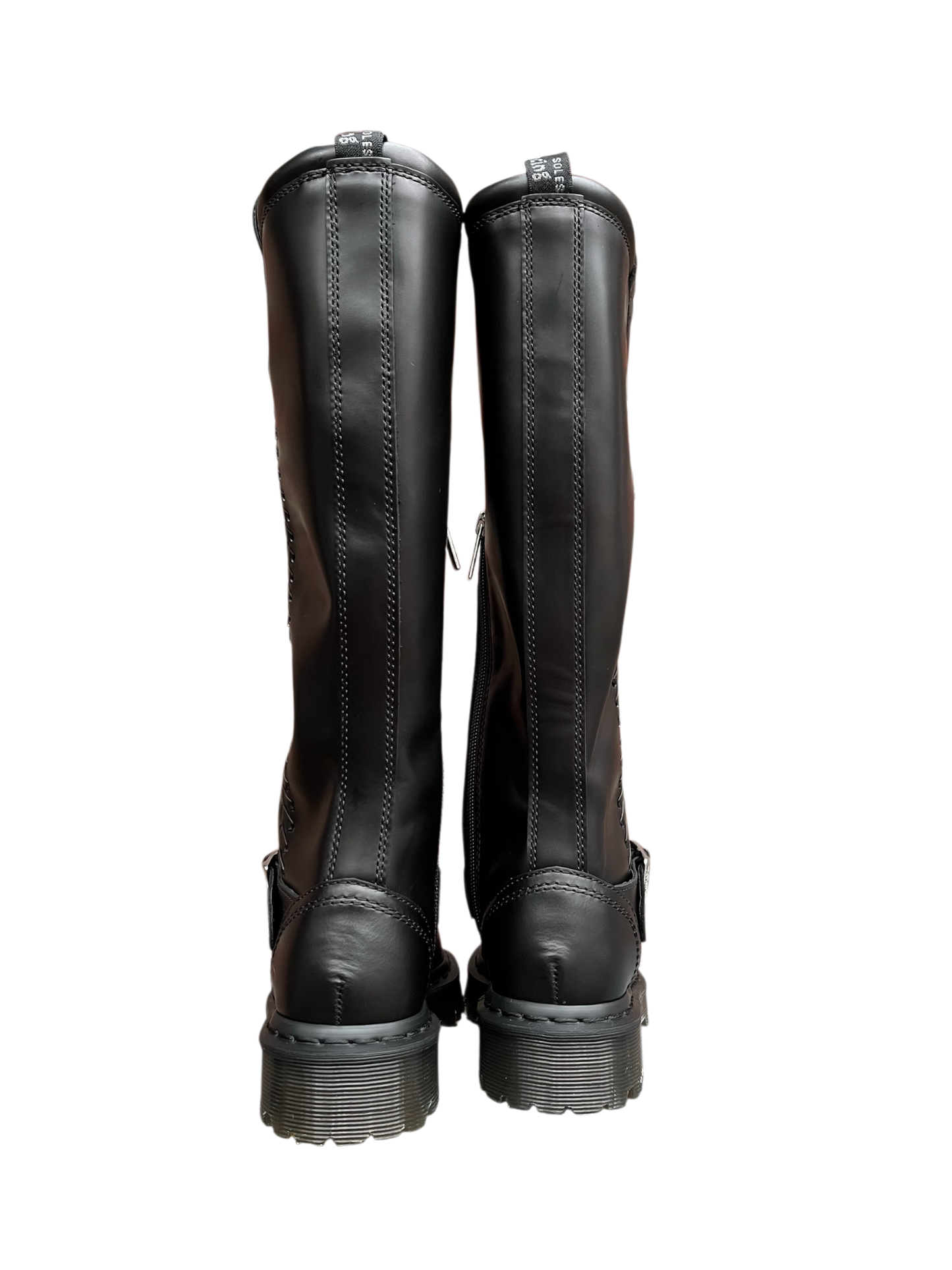 Dr. Martens Anistone biker knee high