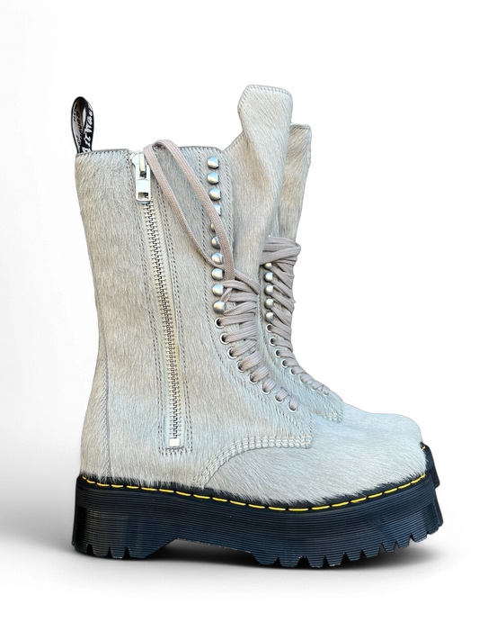 Dr. Martens 1918 Rick Owens hair-on
