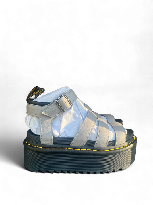 Dr. Martens Blaire Quad platform sandals - Zinc grey