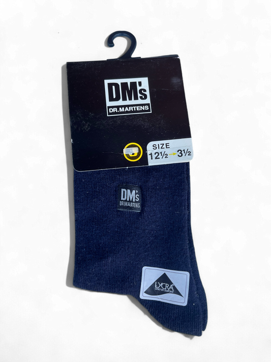 DM’s vintage kindersokken marine blauw