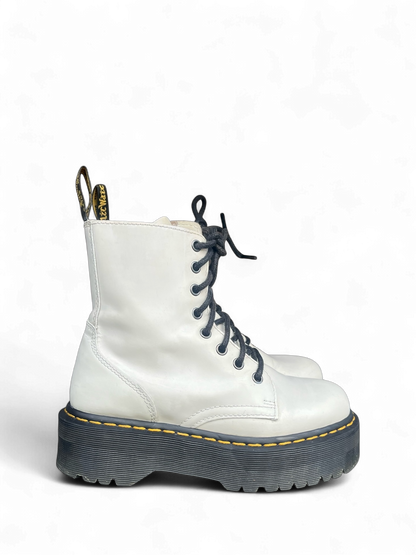 Dr. Martens Jadon platform wit
