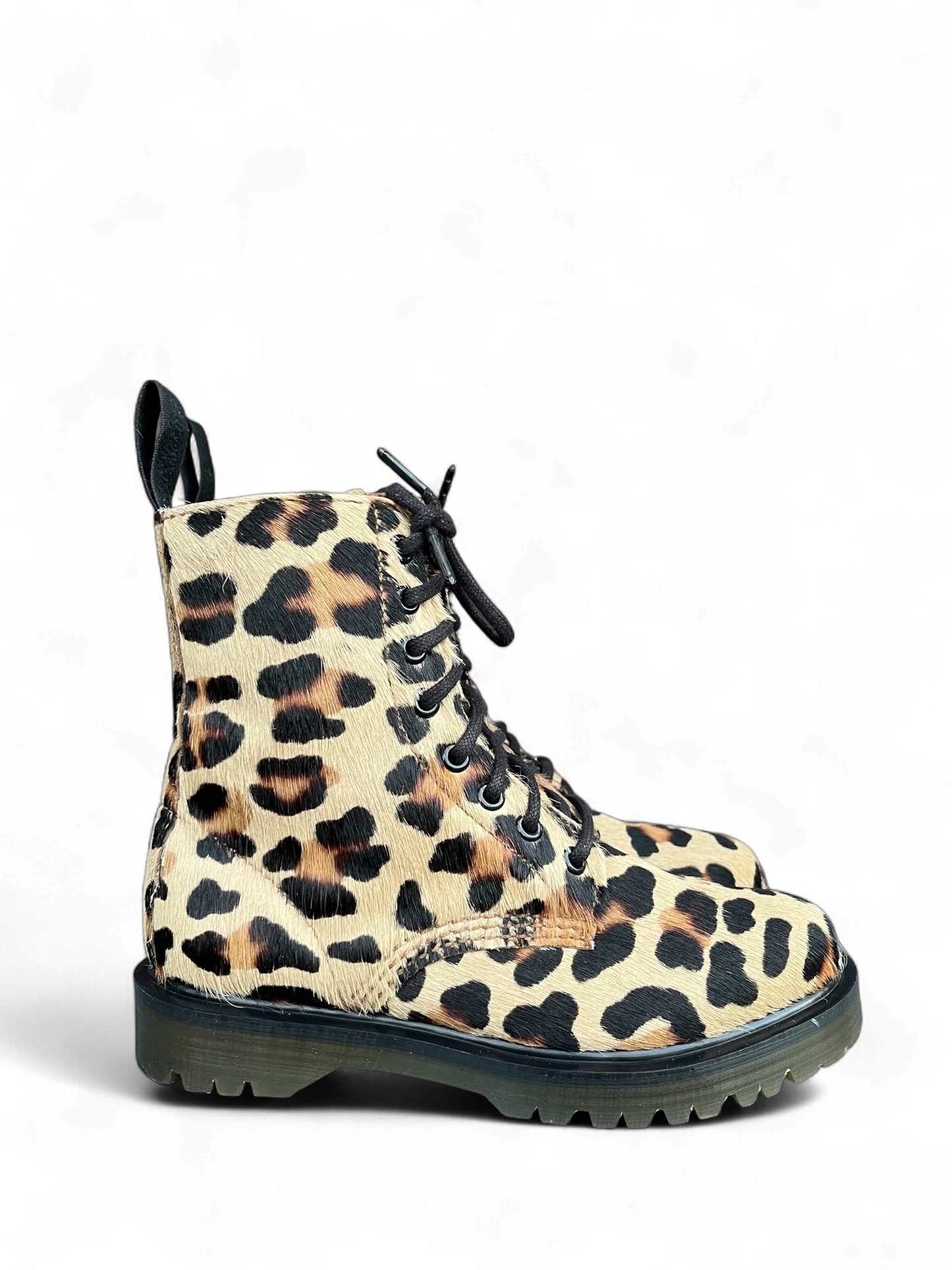 Dr. Martens Pascal Leopardo hair on