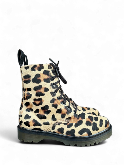 Dr. Martens Pascal Leopardo hair on