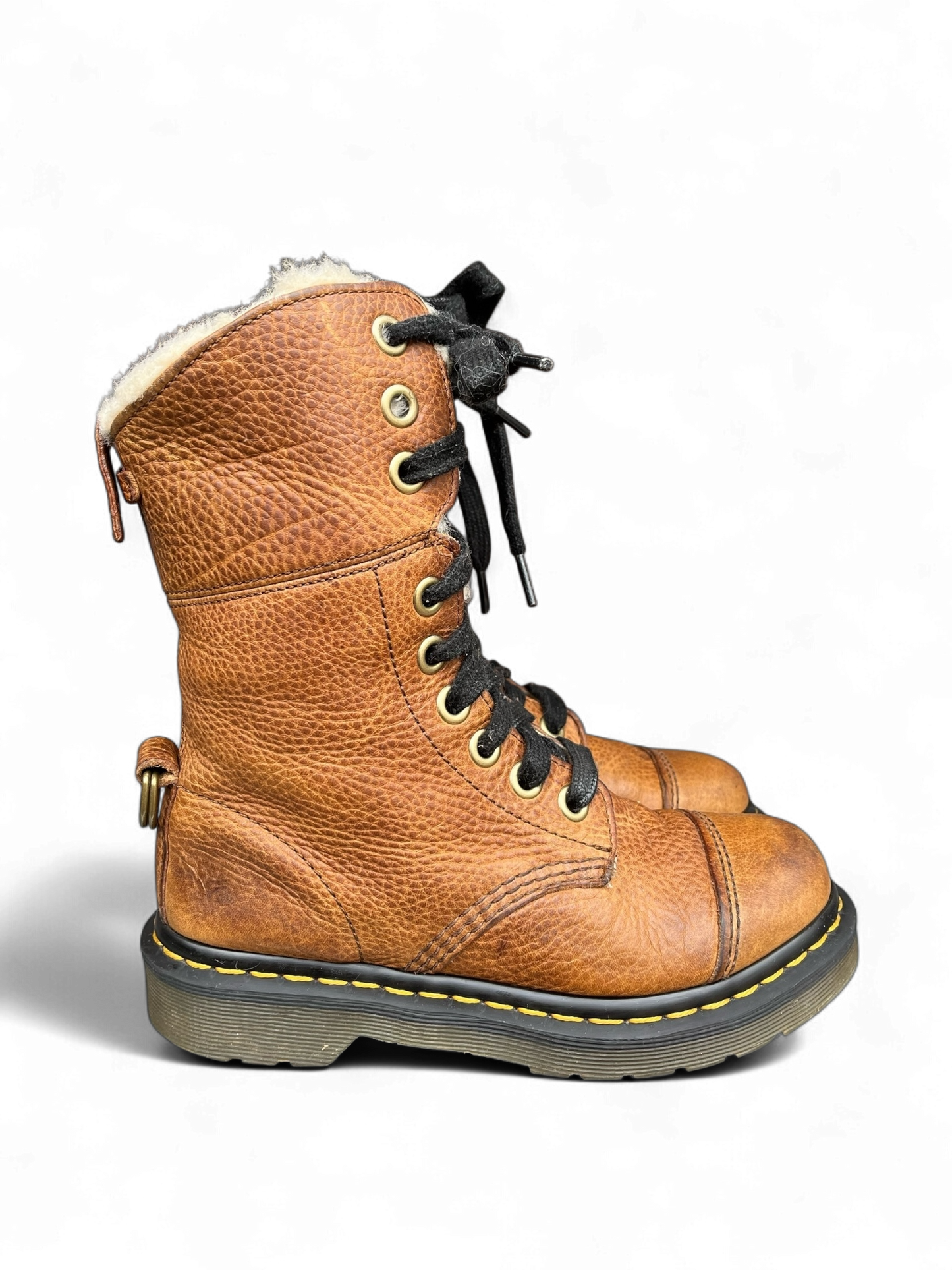 Dr. Martens Aimilita Grizzly fur lined