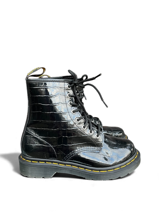 Dr. Martens 1460 Patent Croco