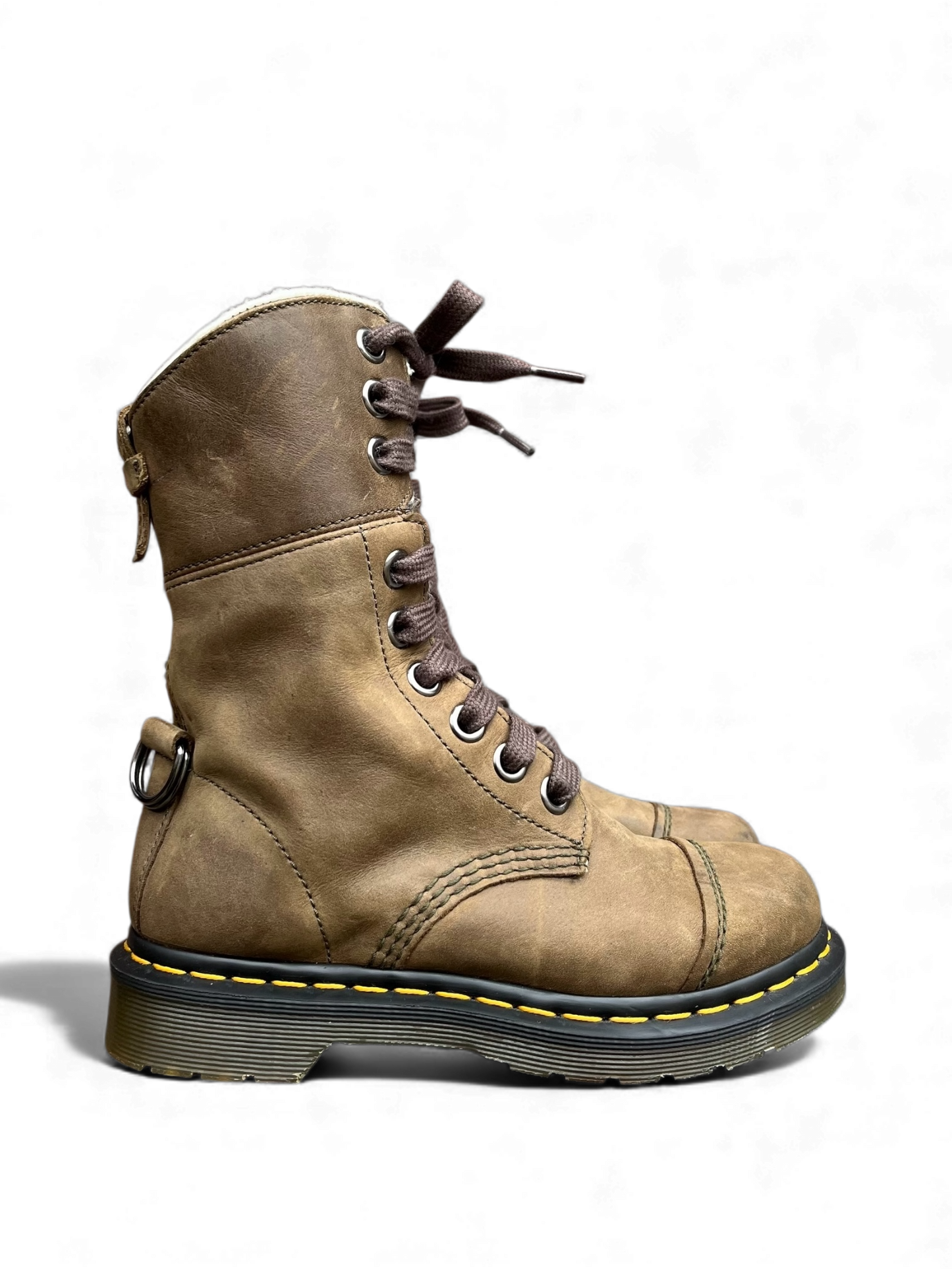 Dr. Martens Aimilita fur lined khaki