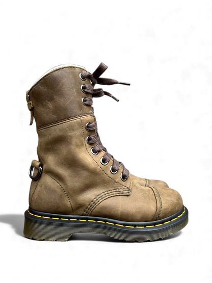 Dr. Martens Aimilita fur lined khaki