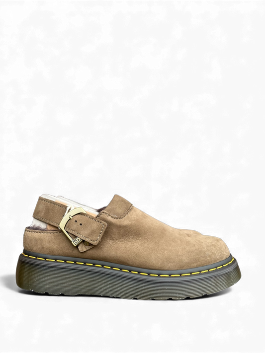 Dr. Martens Laketen fur lined mules