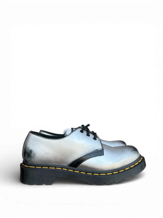 Dr. Martens 1461 Chrome silver & black