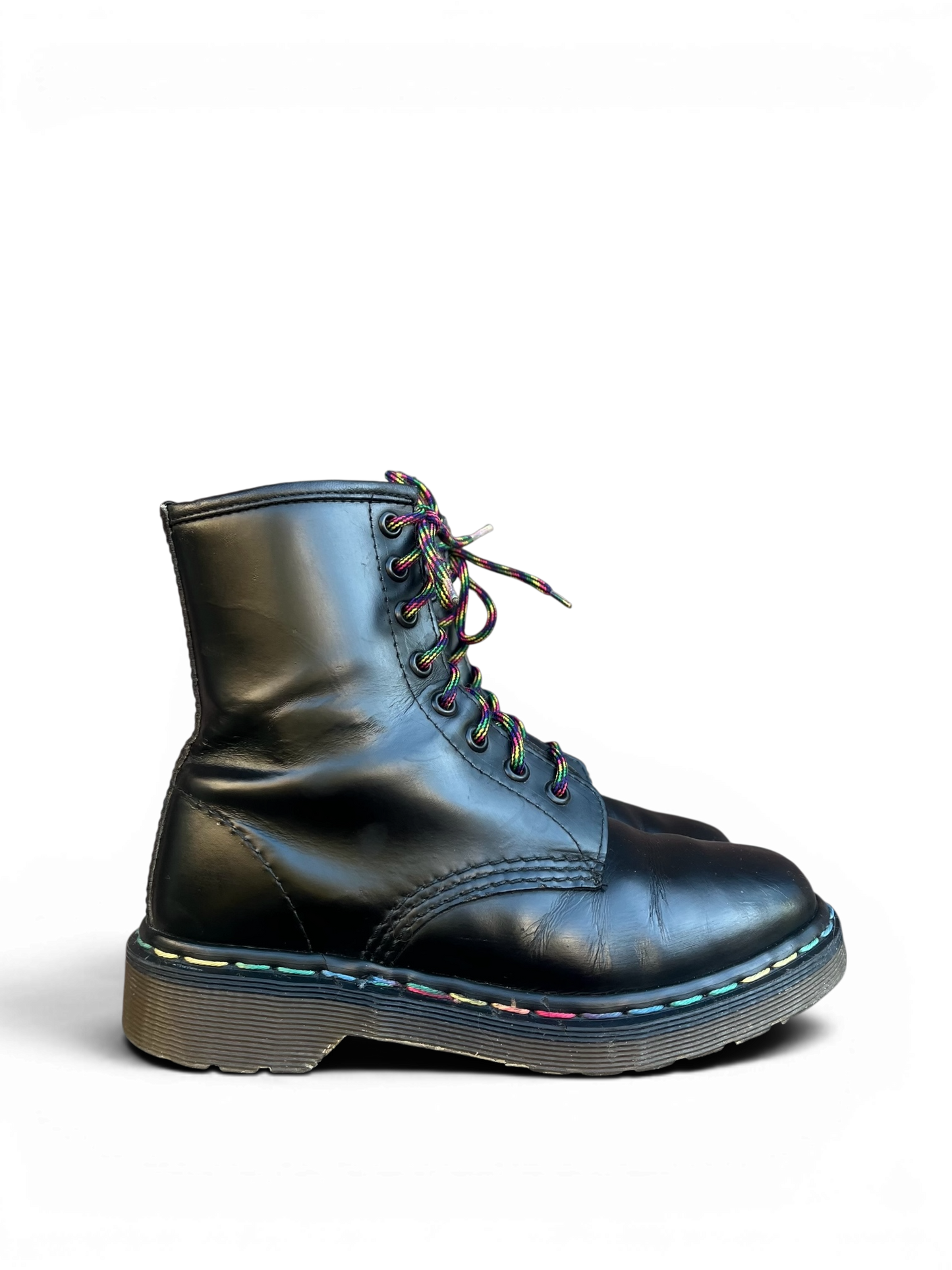 Dr. Martens 1460 MIE Rainbow stitch