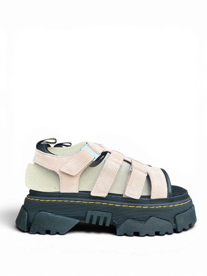 Dr. Martens Mattison 3S Platform Sandals - Powder pink