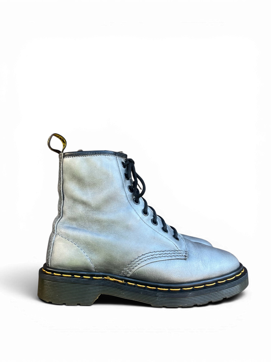 Dr. Martens 1460 MIE silver boots