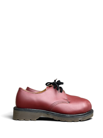 Dr. Martens 1926 MIE Steel toe cherry red shoes