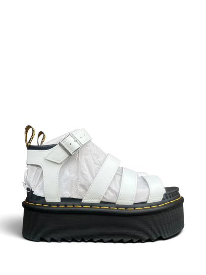 Dr. Martens Blaire Quad platform sandals - white